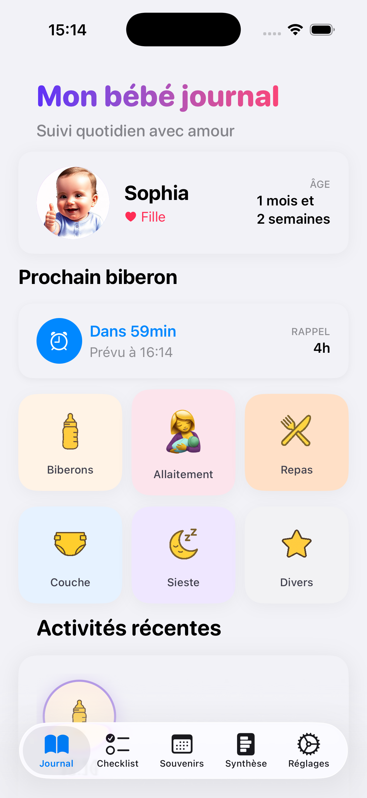 Mon Bébé Journal - Journal FR