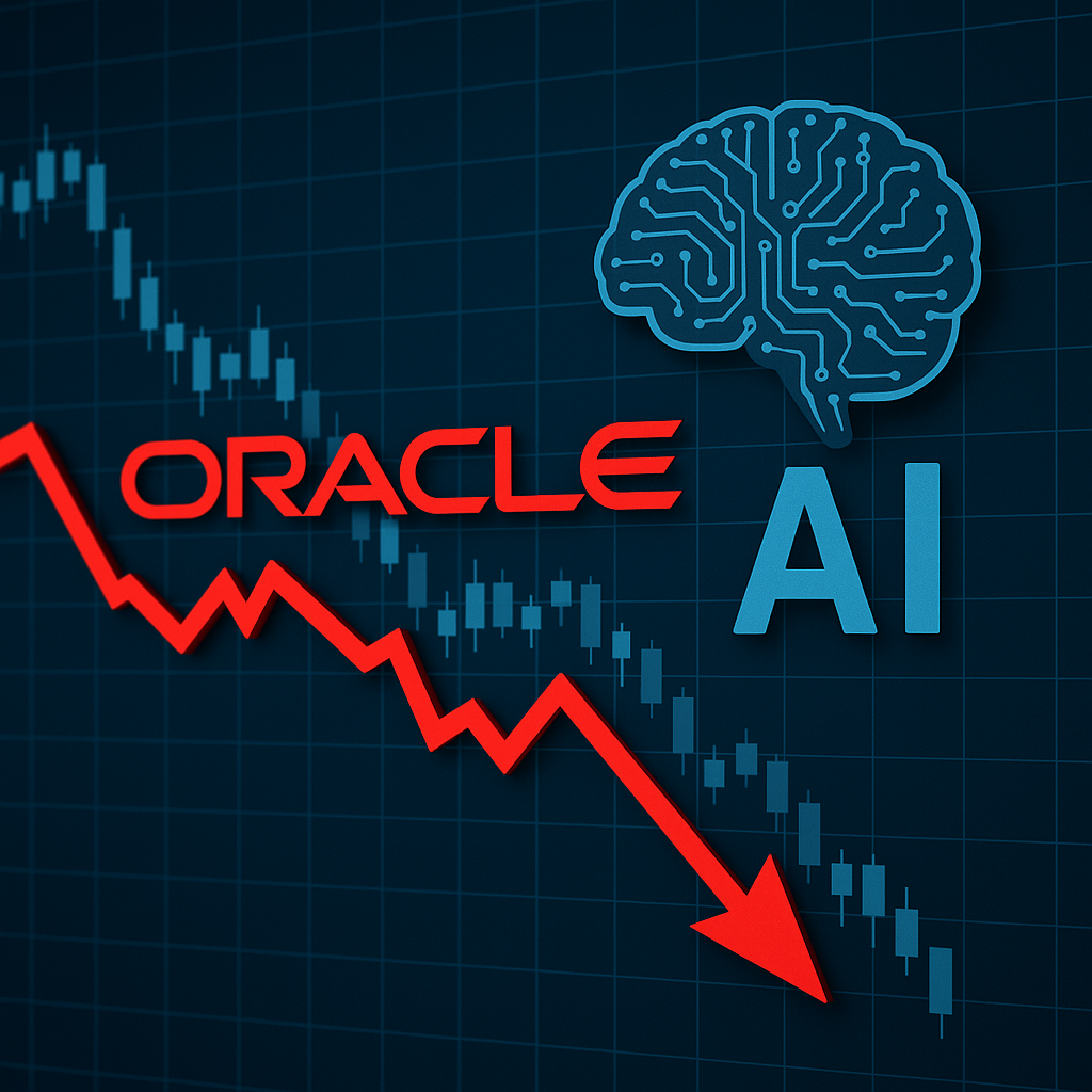 Oracle : Chute des actions suite aux investissements massifs en IA