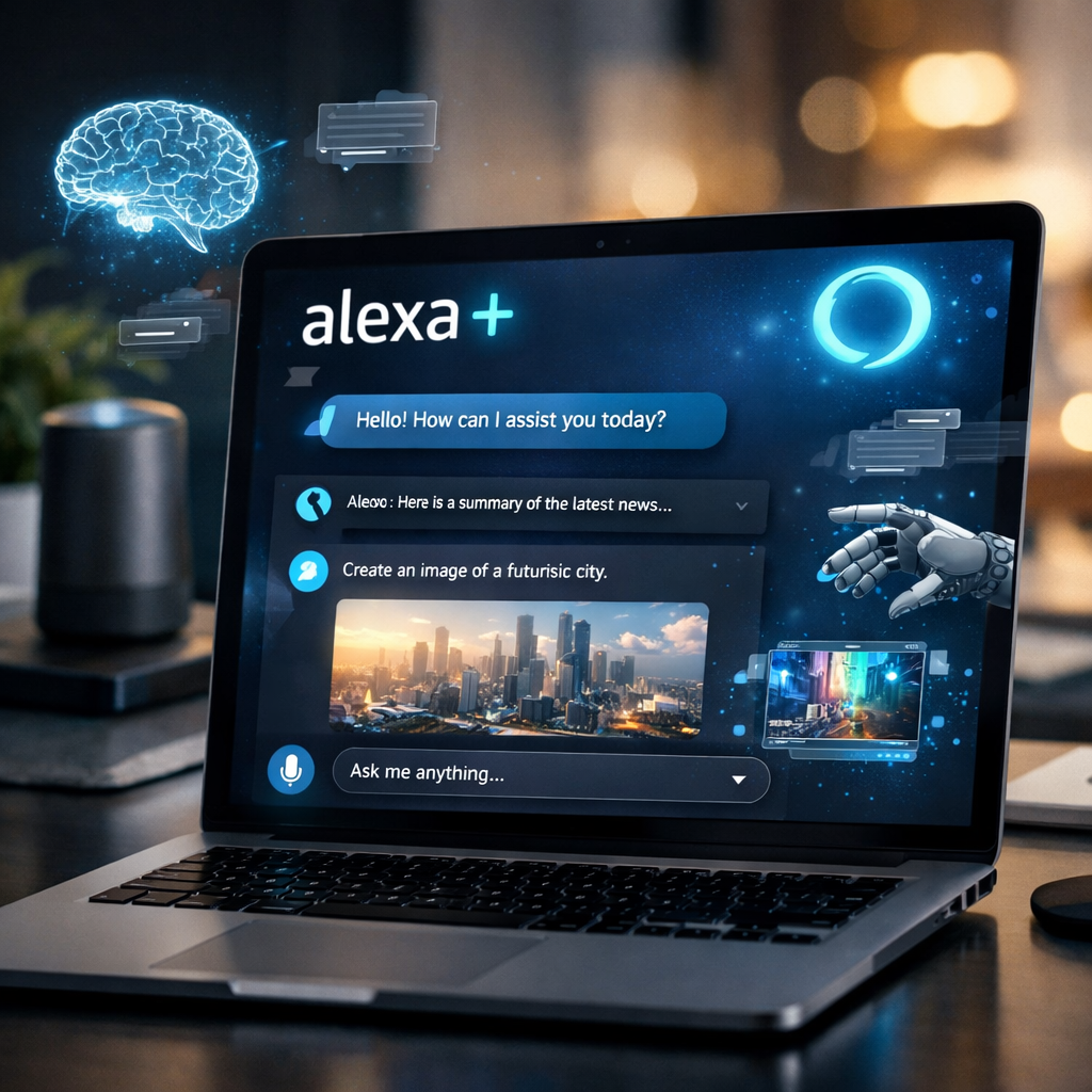 Amazon lance Alexa+ sur le web pour concurrencer ChatGPT