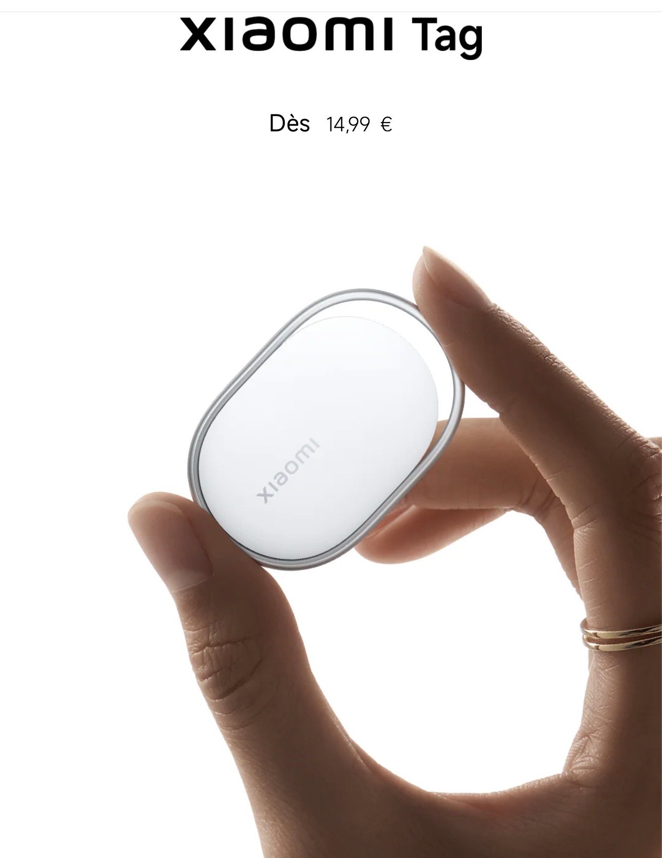 Xiaomi défie l'AirTag avec son nouveau tracker multiplateforme