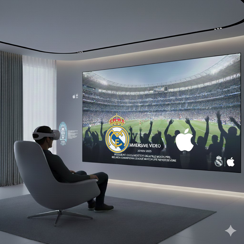 Le Real Madrid et Apple révolutionnent l'expérience du Bernabéu avec une vidéo immersive